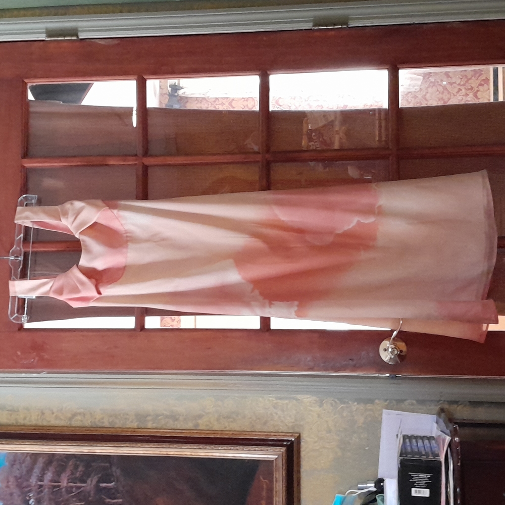 Silk Giorgio Armani dress.